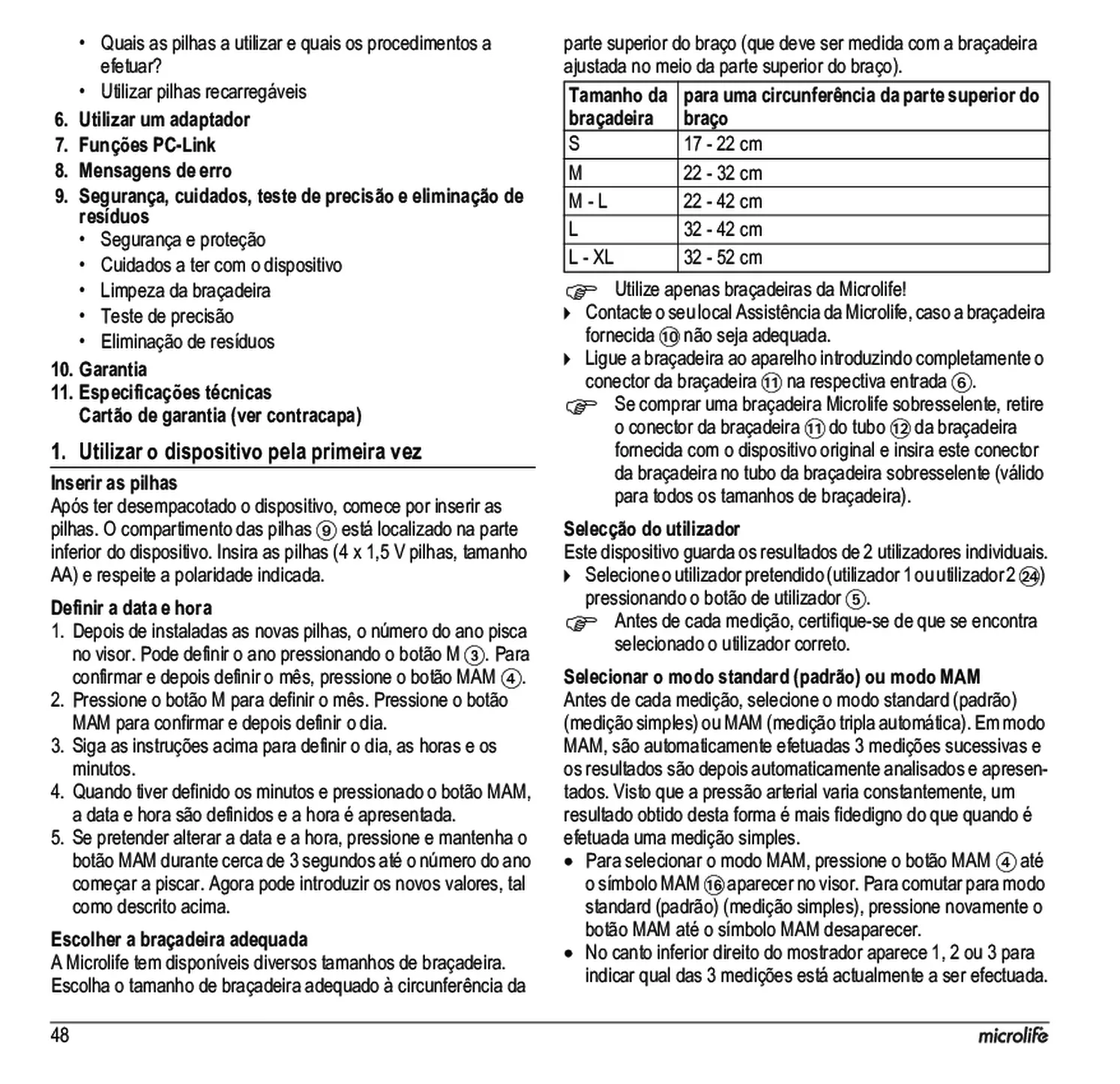 Microlife BP Bloeddrukmeter B3 Comfort PC afbeelding van document #50, gebruiksaanwijzing