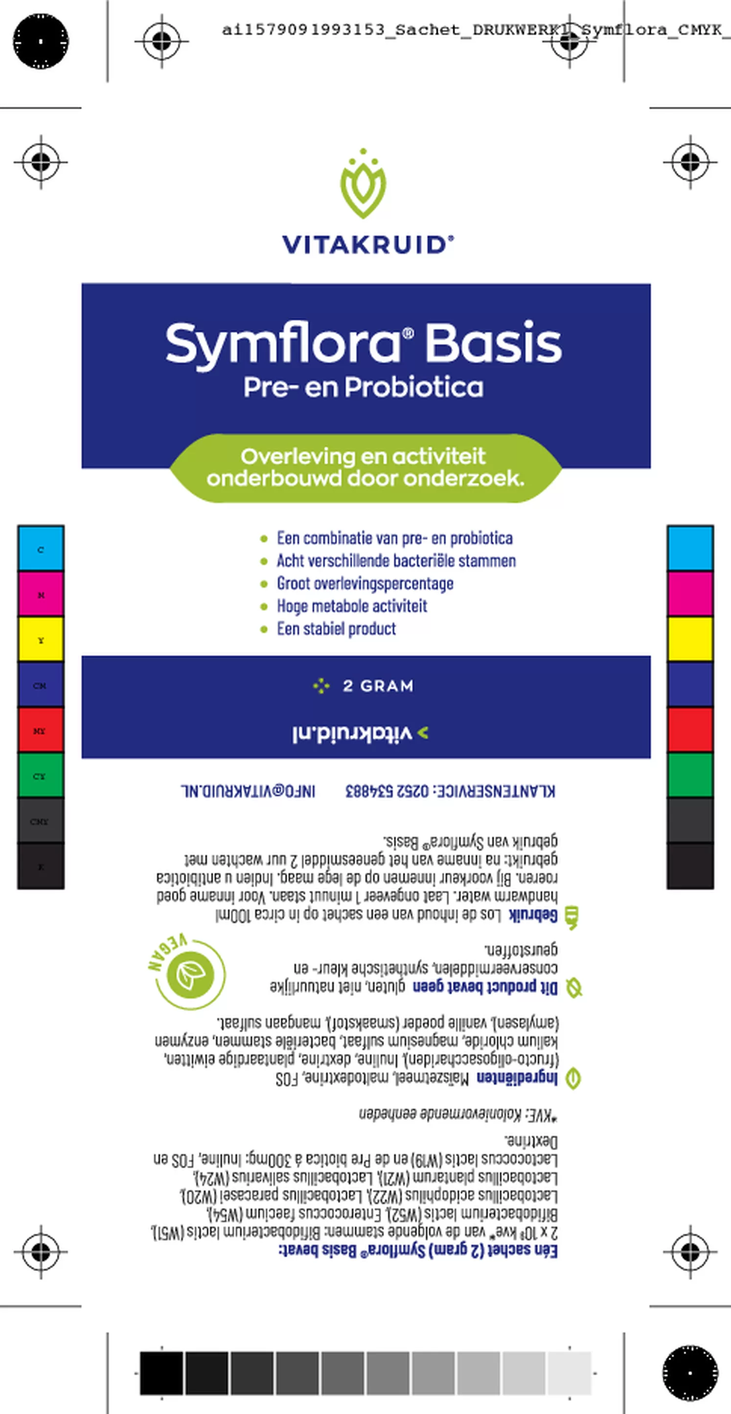 Symflora® Original Sachets afbeelding van document #1, etiket