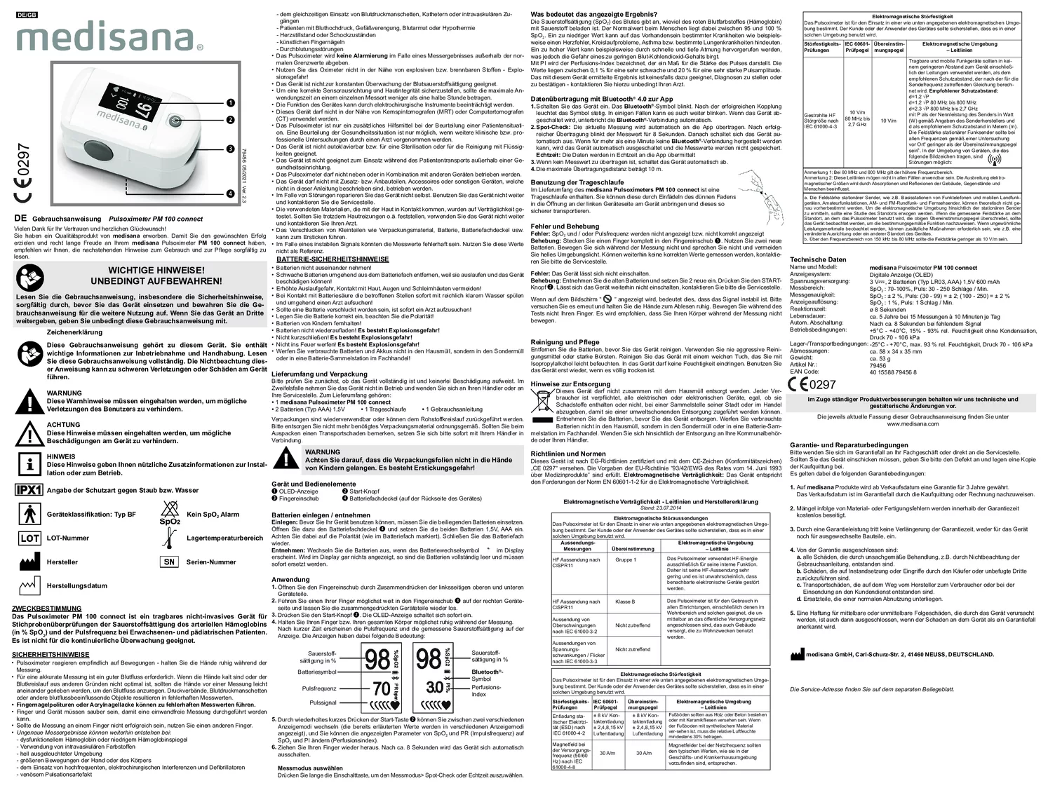 Saturatiemeter PM100 afbeelding van document #1, extra_info