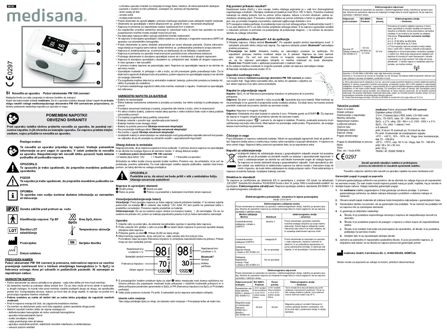 Saturatiemeter PM100 afbeelding van document #16, extra_info