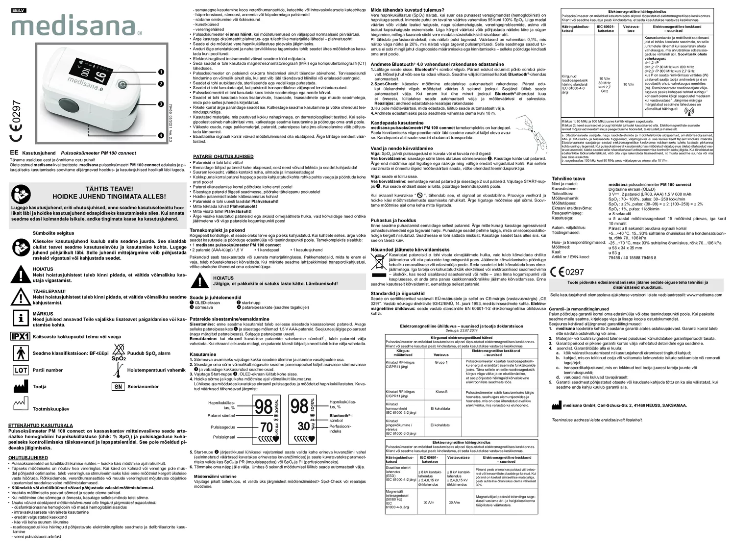 Saturatiemeter PM100 afbeelding van document #21, extra_info