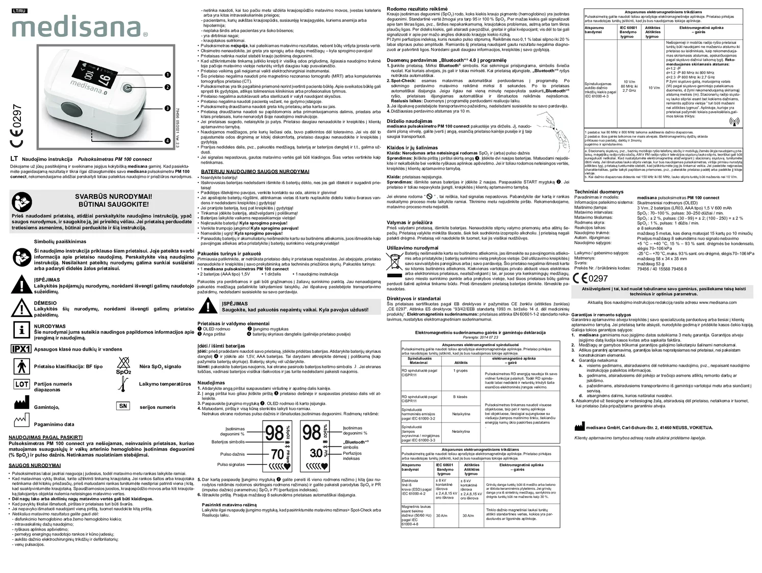 Saturatiemeter PM100 afbeelding van document #23, extra_info