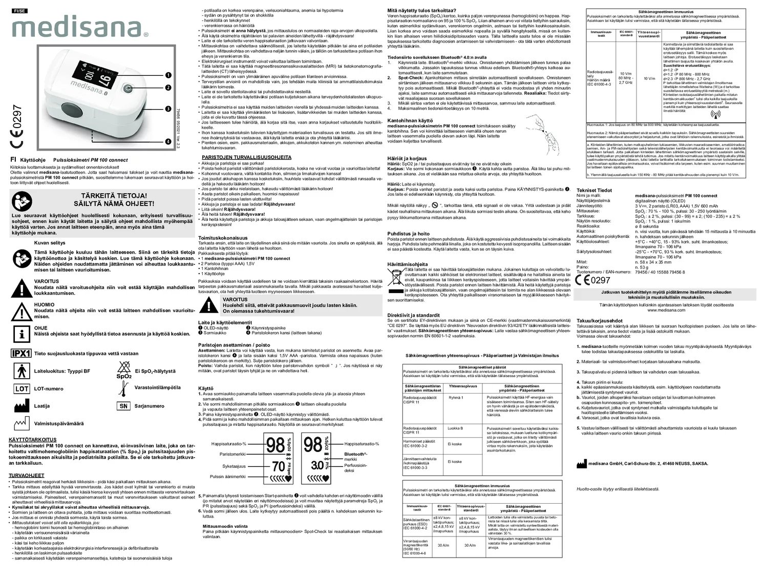 Saturatiemeter PM100 afbeelding van document #9, extra_info