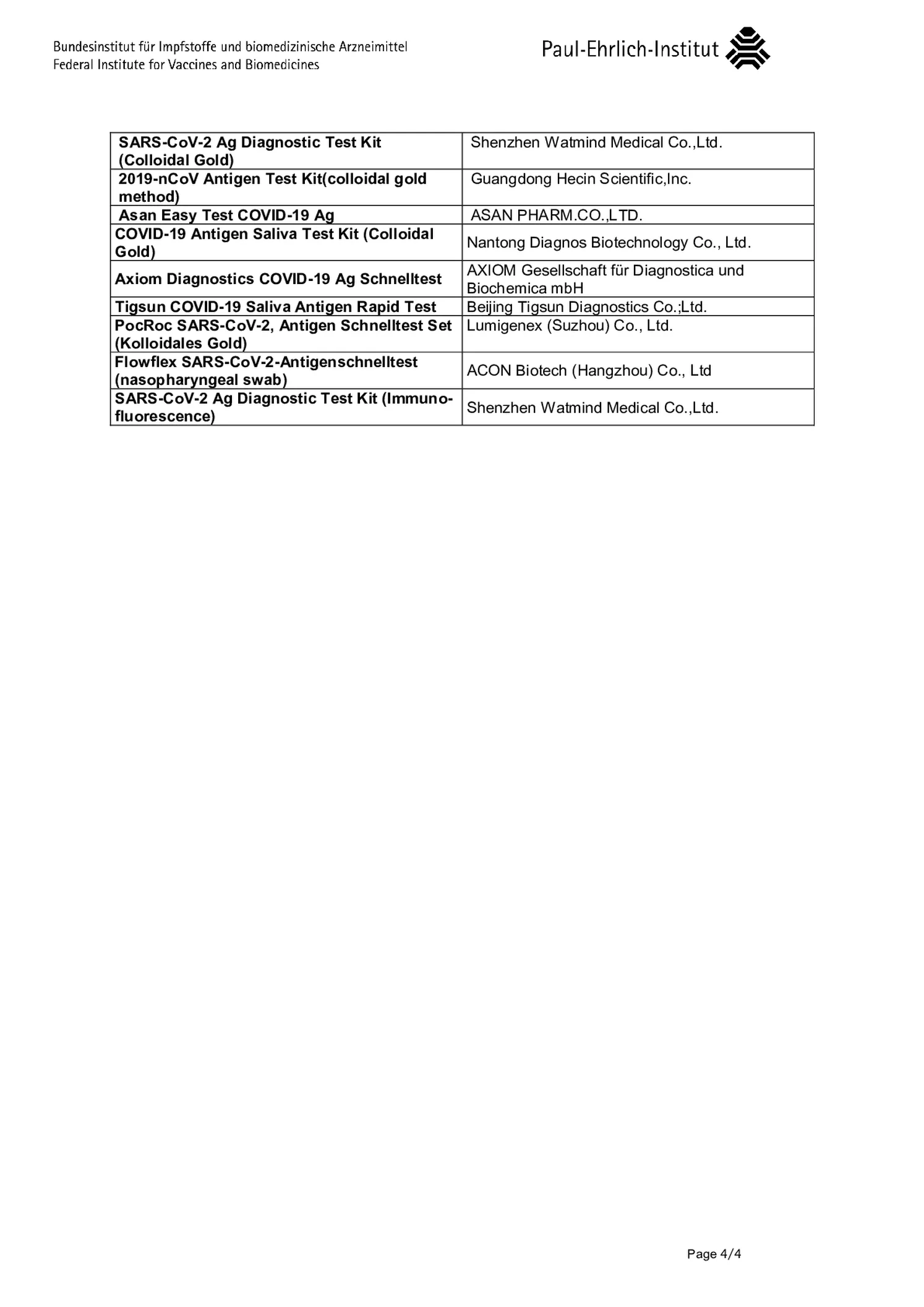 Flowflex Covid-19 Antigeen Sneltest afbeelding van document #6, informatiefolder