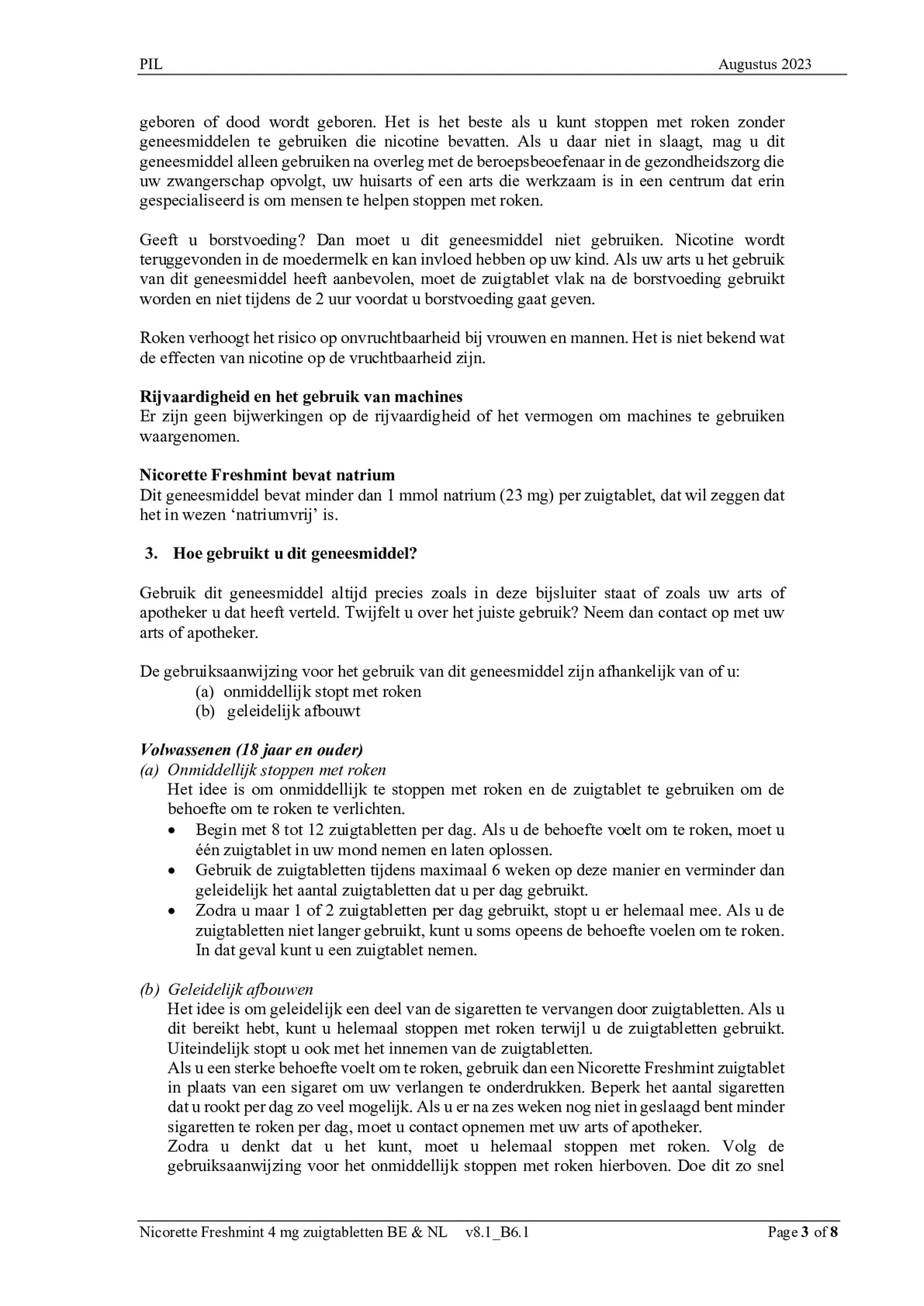 Minizuigtabletten 4mg afbeelding van document #3, bijsluiter