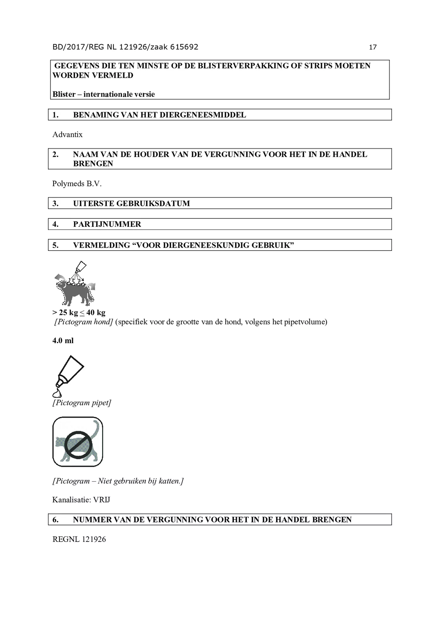 Hond Spot-on Solution 400/2000 afbeelding van document #17, gebruiksaanwijzing