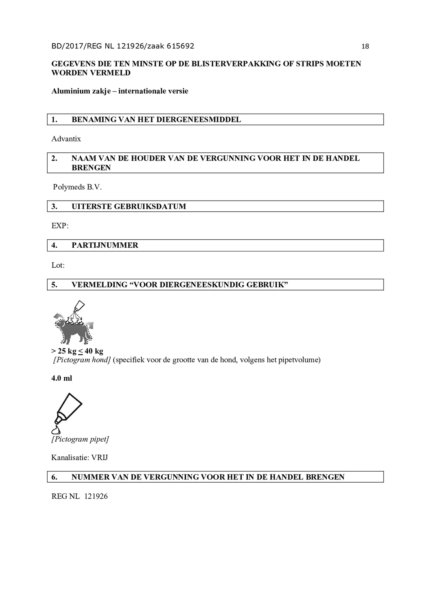 Hond Spot-on Solution 400/2000 afbeelding van document #18, gebruiksaanwijzing