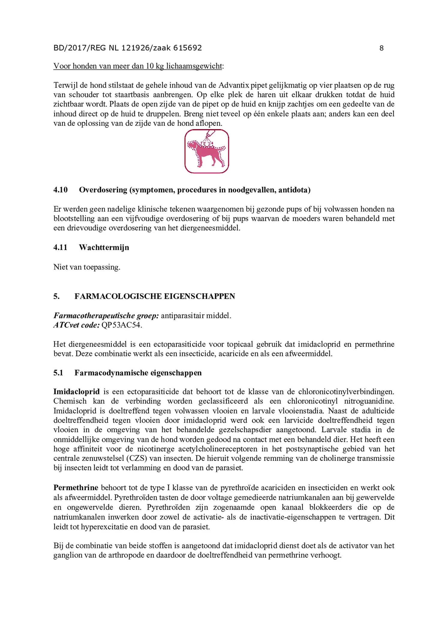 Hond Spot-on Solution 400/2000 afbeelding van document #8, gebruiksaanwijzing