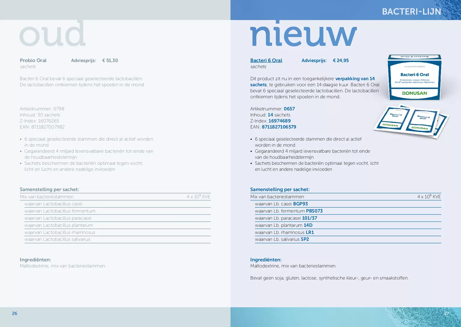 Bacteri 17 Expert Resilience Sachets afbeelding van document #14, gebruiksaanwijzing