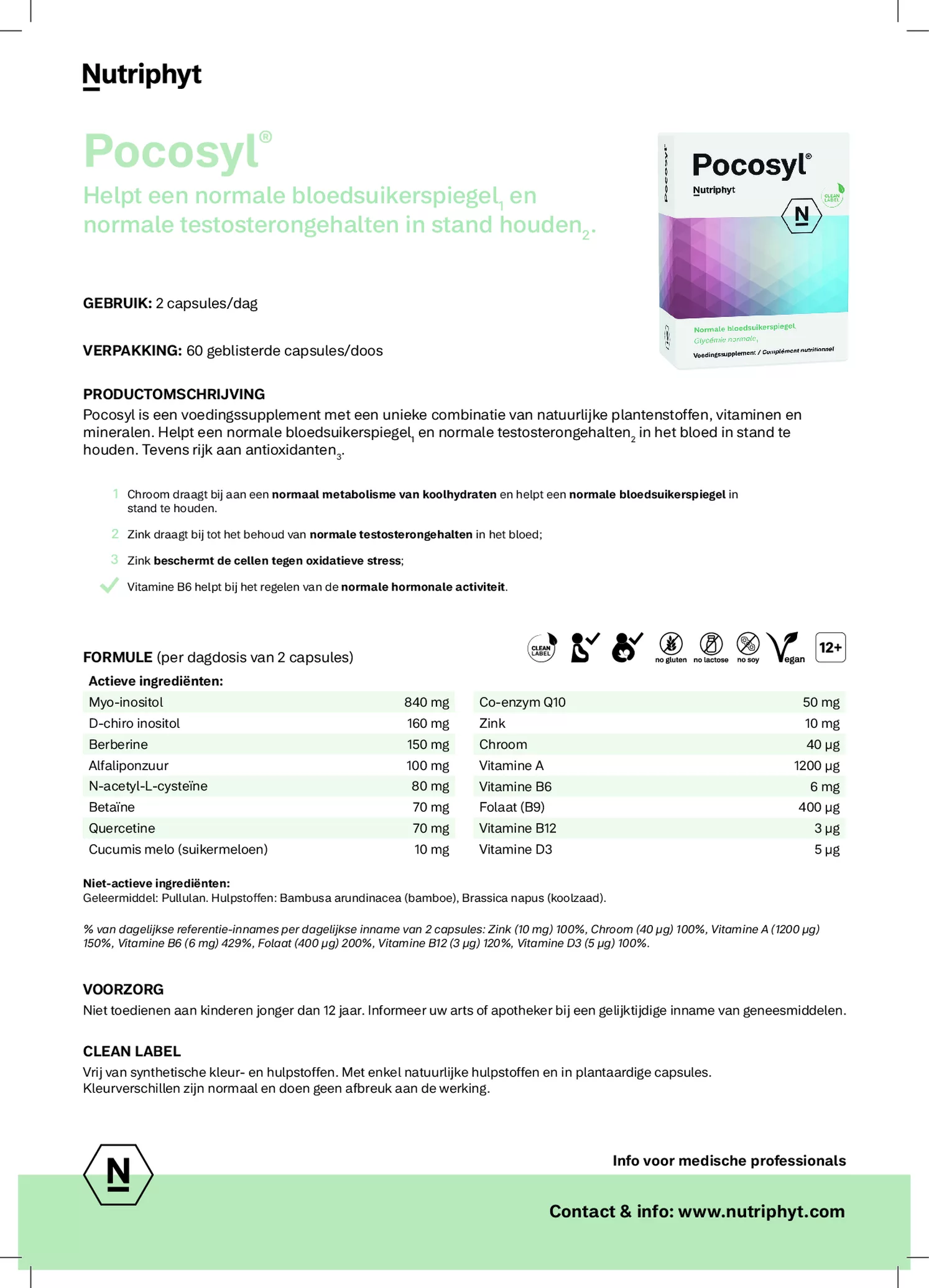 Pocosyl Capsules afbeelding van document #1, gebruiksaanwijzing