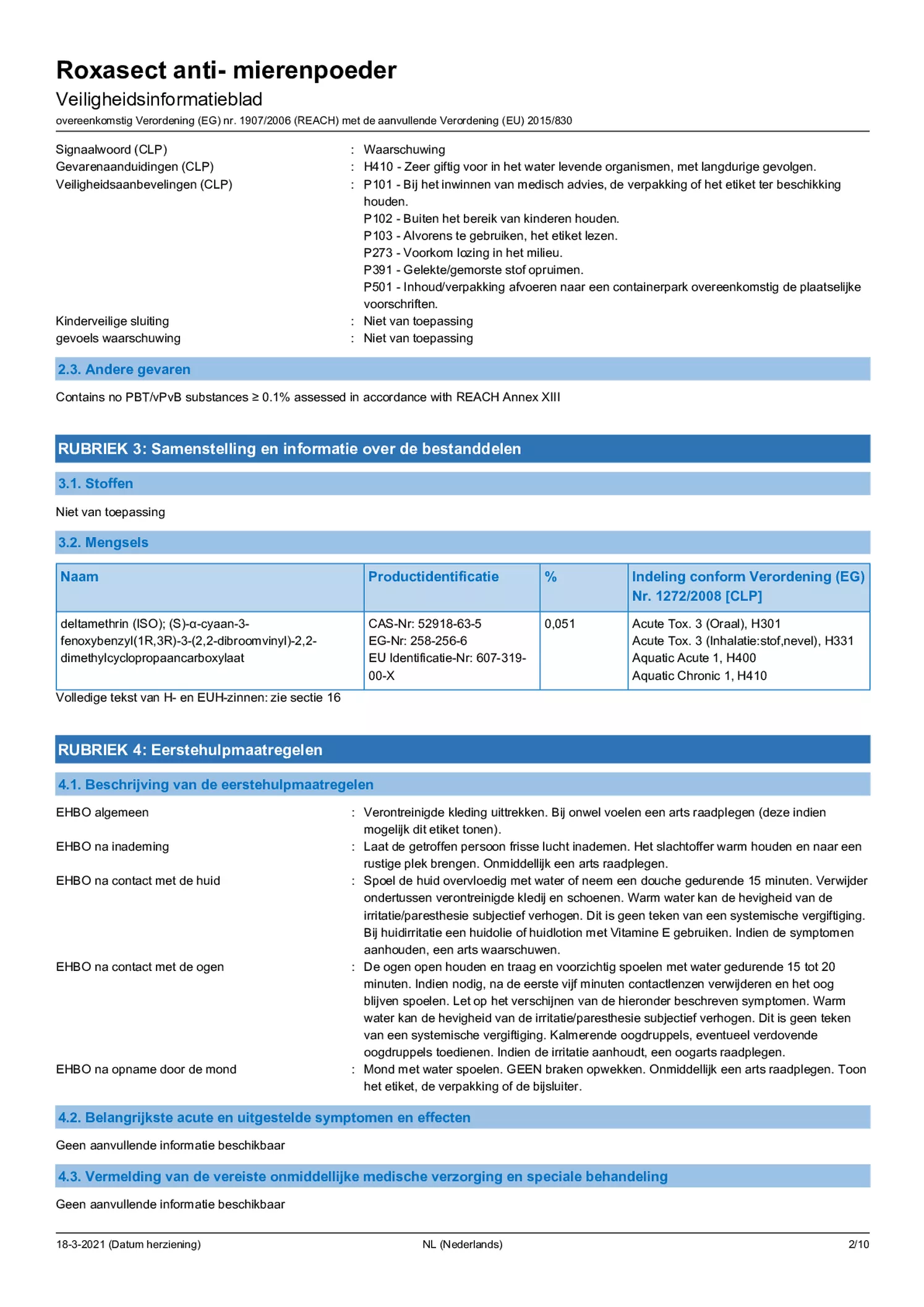 Anti Mieren Poeder afbeelding van document #2, extra_info