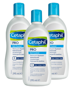 Cetaphil PRO Itch Control Kalmerende Huidreiniger Multiverpakking 3x295ML