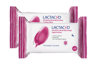 Lactacyd Tissues Gevoelige Huid Multiverpakking 2x15ST 