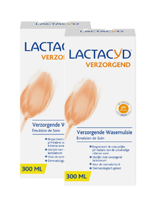 Lactacyd Wasemulsie Verzorgend Multiverpakking 2x300ML 