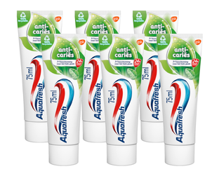 Aquafresh Tandpasta Anti-Cariës Multiverpakking 6x75ML 