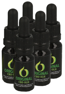 Original CBD CBD-Olie 400mg 4% 10ml 5x10ML 