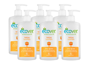 Ecover Handzeep Citrus Oranjebloesem Voordeelverpakking 6x250ML 