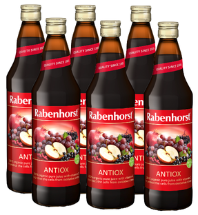 Rabenhorst Antiox Multivruchtensap Voordeelverpakking 6x750ML 