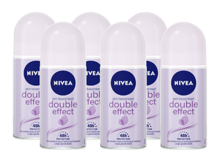 Nivea Double Effect Roll-on Voordeelverpakking 6x50ML 