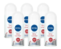 Nivea Dry Comfort Roll-on Voordeelverpakking 6x50ML 