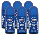 Nivea Men Protect & Care Roll-on Voordeelverpakking 6x50ML