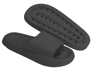 Lucovitaal Orthopedische Badslippers Maat 39-40 Zwart 1PR 