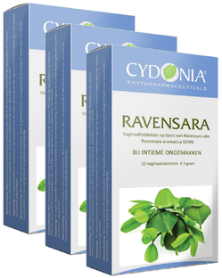 Cydonia Phytopharmaceuticals Ravensara Voordeelverpakking Vaginaaltabletten 3x10TB 