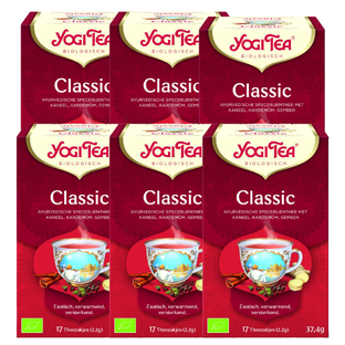 Yogi Tea Classic Voordeelverpakking 6x17ST 