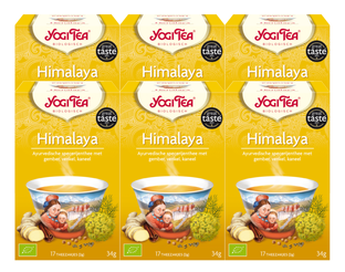 Yogi Tea Himalaya Voordeelverpakking 6x17ST 