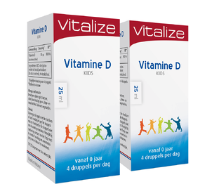 Vitalize Vitamine D Kids Voordeelverpakking 2x25ML 