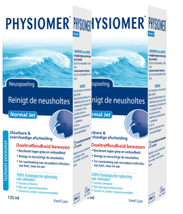 Physiomer Normal Jet Duoverpakking 2x135ML 