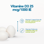 Bonusan Vitamine D3 25mcg/1000 IE Capsules Duoverpakking 2x90CPbewezen gezondheids claims