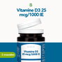 Bonusan Vitamine D3 25mcg/1000 IE Capsules Duoverpakking 2x90CP ingrediënt