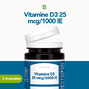 Bonusan Vitamine D3 25mcg/1000 IE Capsules Duoverpakking 2x90CPingrediënt