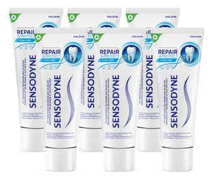 Sensodyne Repair & Protect Cool Mint Multiverpakking 6x75ML 