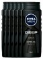 Nivea Men Deep Clean Shower Gel Voordeelverpakking 6x500ML 89022