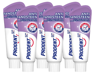 Prodent Tandpasta Anti-Tandsteen Multiverpakking 6x75ML 