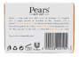 Pears Transparant Soap Multiverpakking 4x125GRAchterkant verpakking
