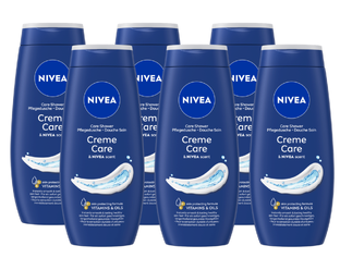 Nivea Creme Care Douchecrème Voordeelverpakking 6x250ML 