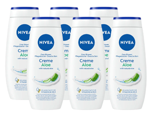 Nivea Douchecrème Aloë Voordeelverpakking 6x250ML 