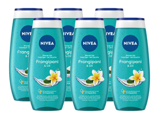 Nivea Hawaii Flower & Oil Douchegel Voordeelverpakking 6x250ML 