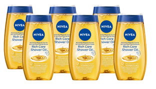 Nivea Shower Oil Voordeelverpakking 6x200ML 