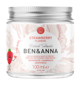 Ben & Anna Strawberry Toothpaste Kids 100ML 