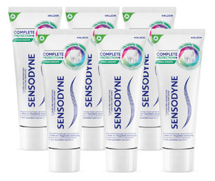 Sensodyne Complete Protection + Fresh Breath Tandpasta 6x75ML 