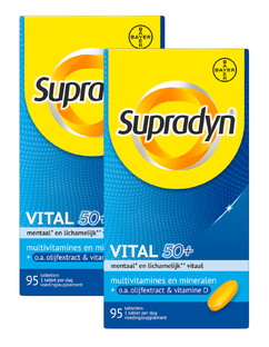 Supradyn Vital 50+ Tabletten - Duoverpakking 2x95TB 