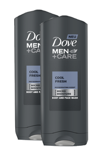 Dove Men+Care Cool Fresh Douchegel Duo 2x400ML 