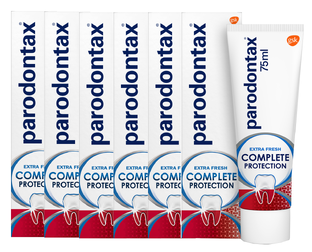 Parodontax Extra Fresh Complete Protection Tandpasta - Voordeelverpakking 6x75ML 