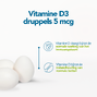Bonusan Vitamine D3 5 mcg Druppels Duoverpakking 2x30MLgezondheidsclaims