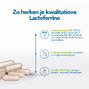 Bonusan Lactoferrine 300mg Capsules 2x60CP kwaliteitsgraad