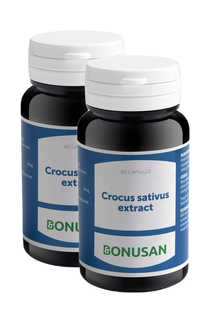 Bonusan Crocus Sativus Extract Capsules 2x60CP 